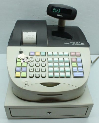 Royal Alpha 601SC Programmable Cash Management System Register Thermal Paper