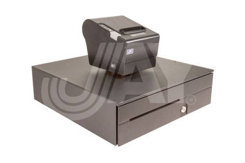 80mm USB Therm POS Rcpt Prt Autocutter 250mm 24V+Cash Dr 5B5C 16x17 24V-J6240