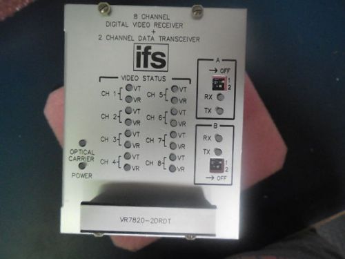 Ge security vr7820-2drdt-r3 8 channel digital receiver/data tranceiver for sale