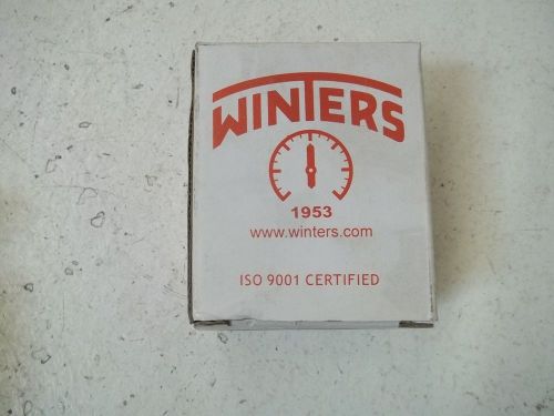 WINTERS 21/2XLM LOW PRESSURE GAUEG 1/4&#034; NPT 0-30 PSI P302*NEW IN A BOX*