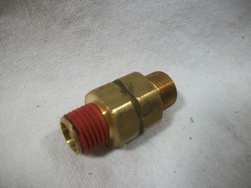 Combination Check / Unloader Valve 3/8&#034; Tube x 1/4&#034; MPT