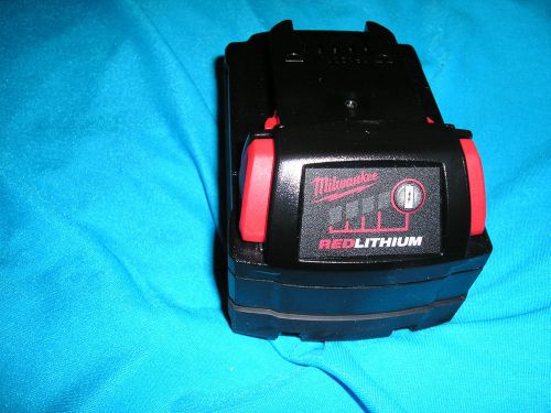 New 18v Milwaukee Red Li-Ion XC 4.0AH Battery Model 48-11-1840