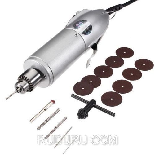 Micro electric hand drill adjustable variable speed electric drill for sale