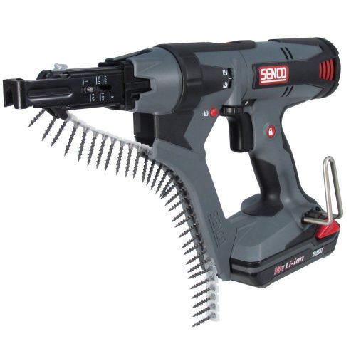 Senco cordless 18-volt lithium-ion collated screw gun kit 1 - 2-inch capacity for sale