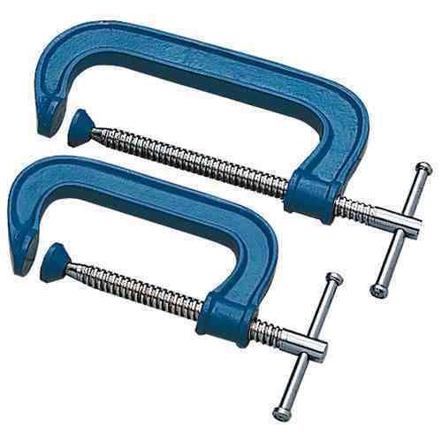 Clarke CHT151 &#039;G&#039; Cramp Set (2 piece)