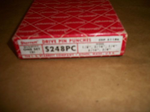 Starrett Drive Pin Punch Set Unused S248PC