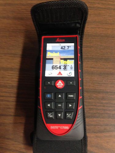 Leica DISTO E7500i Laser Distance Meter -Pristine Condition!