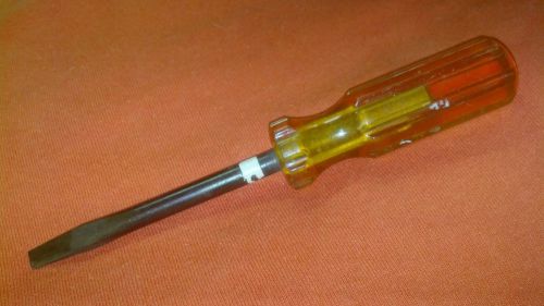 Rare Vintage Brass Copper Screwdriver-Straight Head Specialty