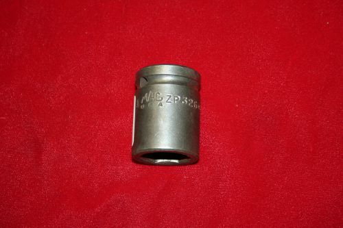 MAC Tool #ZP326 j2 USA 3/4 Drive - 1&#034; 6pt. Impact Socket