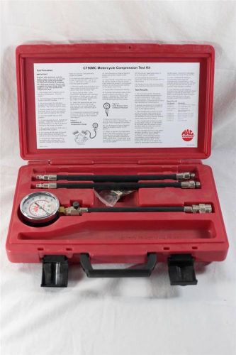 Mac tools motorcycle compression test kit ct50mc with case for sale