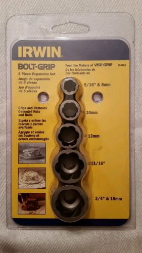 IRWIN 5pc Bolt Grip Set