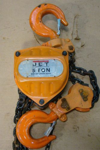 Jet 5 ton chain hoist 1182 smh-5t for sale