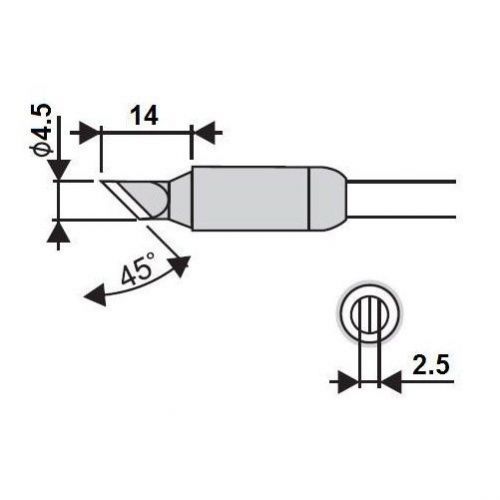 Soldering Iron Tip Goot RX-85HSRT-4.5K