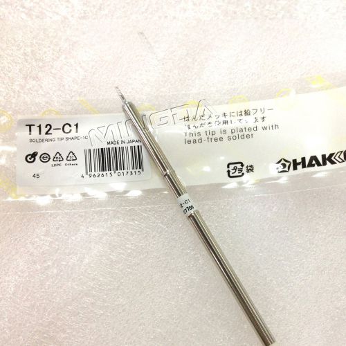 FreeShipping!T12-C1 Lead-free Soldering Iron Tips For HAKKO FX-951Welding tips