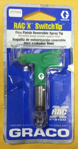 New Graco FFT414 Rac X Fine Finish Sprayer Spray Tip 414 size