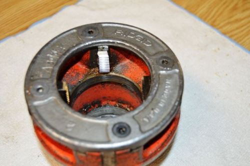 RIDGID 12R SERIES 2 INCH NPT PIPE THREAD DIE HEAD