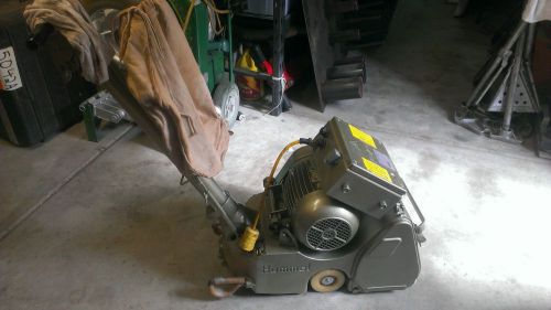 LAGLER HUMMEL DRUM FLOOR SANDER 220VOLT.