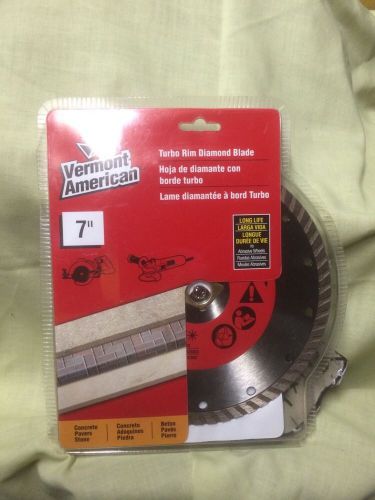 Vermont American 7 in. Turbo Rim Diamond Blade