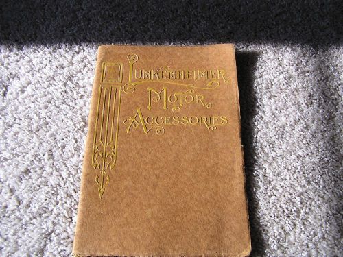 Lunkenheimer  catalogue no.4,  brass oilers, whistles, motor accessories, etc. for sale