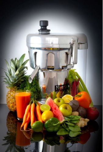 Nutrifaster n450 commercial vegetable fruit centrifugal juicer squeezer for sale