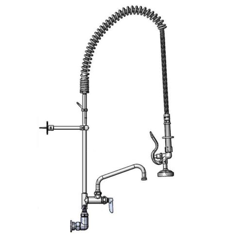 T &amp; S Brass B-0133-ADF08 EasyInstall Prerinse Unit