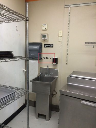 Pizza shop liquidation / industrial single bowl sink for sale