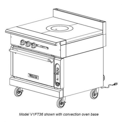 Vulcan V1FT36 V Series Heavy Duty Range