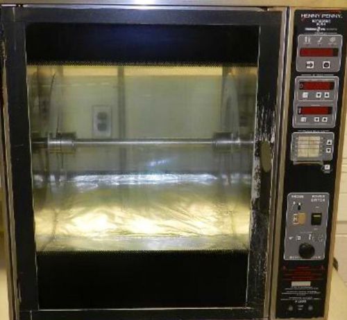 Henny Penny SCR 6 Rotisserie Oven Glass Door