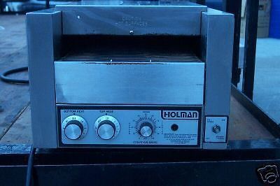 CONVEYER TOASTER 115 V.HOLLMAN,UPPER/LOWER HEAT, READY, 900 ITEMS ON E BAY