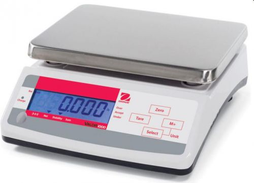 Ohaus Valor 1000 V11P15 Economical Portable Bench Scale,33X0.005lb/15X0.002kg