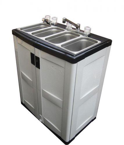 Portable Sink  Mobile Concession compartment hot water