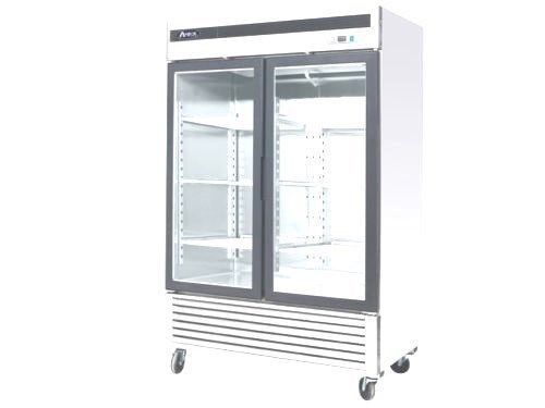 ATOSA FREEZER 2 GLASS DOOR , BOTTOM MOUNT MCF8703 , FREE SHIPPING !!!