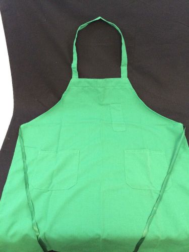 Lot Of 20 Green Waiter/Waitress Bob Apron. Two Pockets With 3rd Pen Pocket