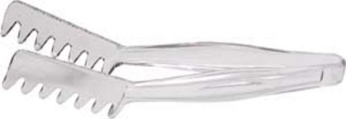 CAMBRO LUGANO TONGS, 10-13/16&#034;, ANGLED,CLEAR PACK OF 2 # TGA11135