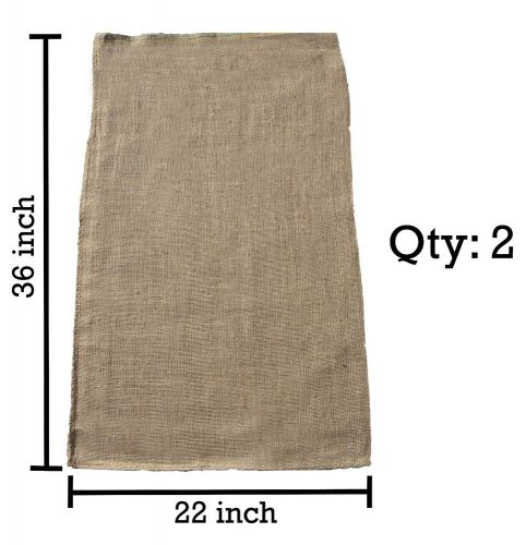 2 22x36 Burlap Bags, Burlap Sacks, Potato Sack Race Bags, Sandbags, Gunny Sack