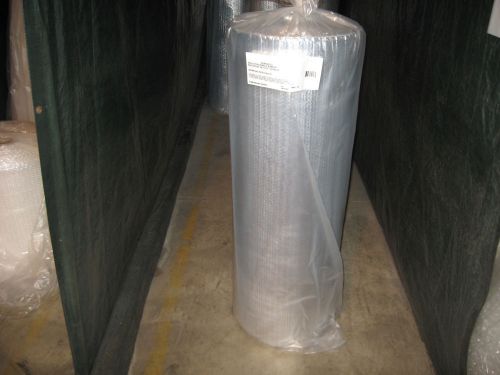 3/16&#034; double foil bubble insulation reflective wrap - 48&#034; x 125&#039; for sale