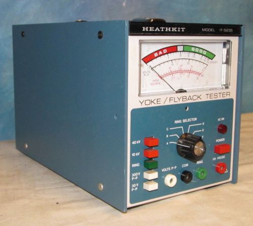 Vintage Heathkit Yoke/Flyback Tester Model IT 5235 J785