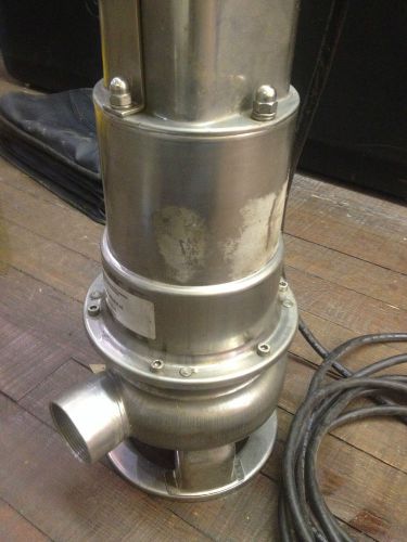 Ebara Stainless Steel Pump Model 50DWU64S Very Nice