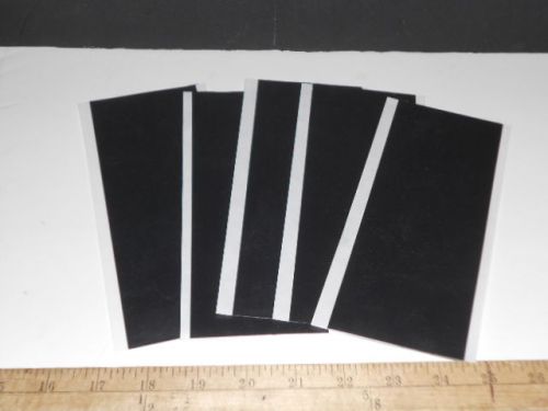 3M 5907 BLACK VHB .008&#034; THICK SUPER THIN FOAM TAPE (5) 3&#034;X8&#034; SHEETS NEW VHB M