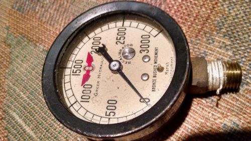 Hydraulic Pressure Gauge 0 - 3000 psi