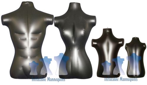 Inflatable Mannequin - Standard Family Package, Black