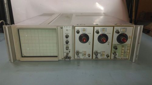 TEKTRONIX D10 SINGLE BEAM W/ 2X 5A15NN AMPLIFIER &amp; 5B10N TIME BASE/AMPL