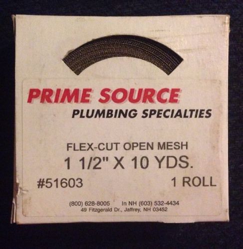 Prime Source Plumbing Specialities Flex-Cut Open Mesh 1 1/2&#034; x 10 Yds #51603