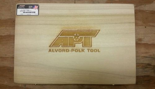 Alvord Polk 10 piece capscrew counterbore set