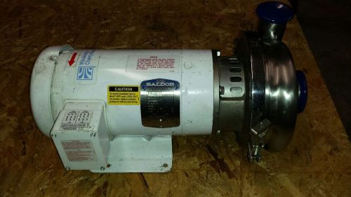 Waukesha cherry burrell pump model 2065   3hp sanitary for sale