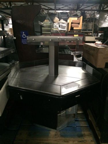 Commercial 4 Shelf 4&#039; Chicken Warmer