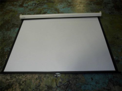 Draper Luma 72&#034; Pull Down Hanging Projector Screen