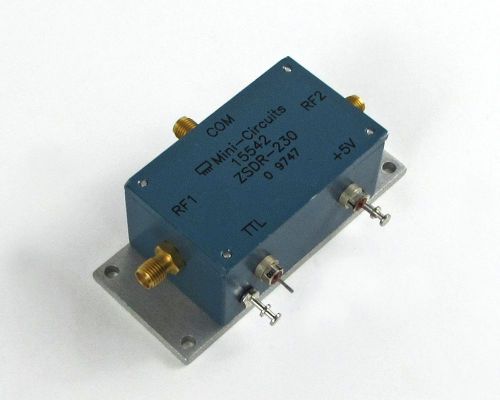 Mini-Circuits ZSDR-230 Coaxial Switch - 50?, Pin Diode, 10-3000 MHz, TTL Driver