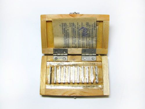 Slip gage block set 2-2.01 mm(0.001mm step) №4 grade 1 (11 pcs)endmass satz ussr for sale