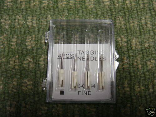 4 Fine Tagging Tag  Gun Replacement Needles 4 Dennison